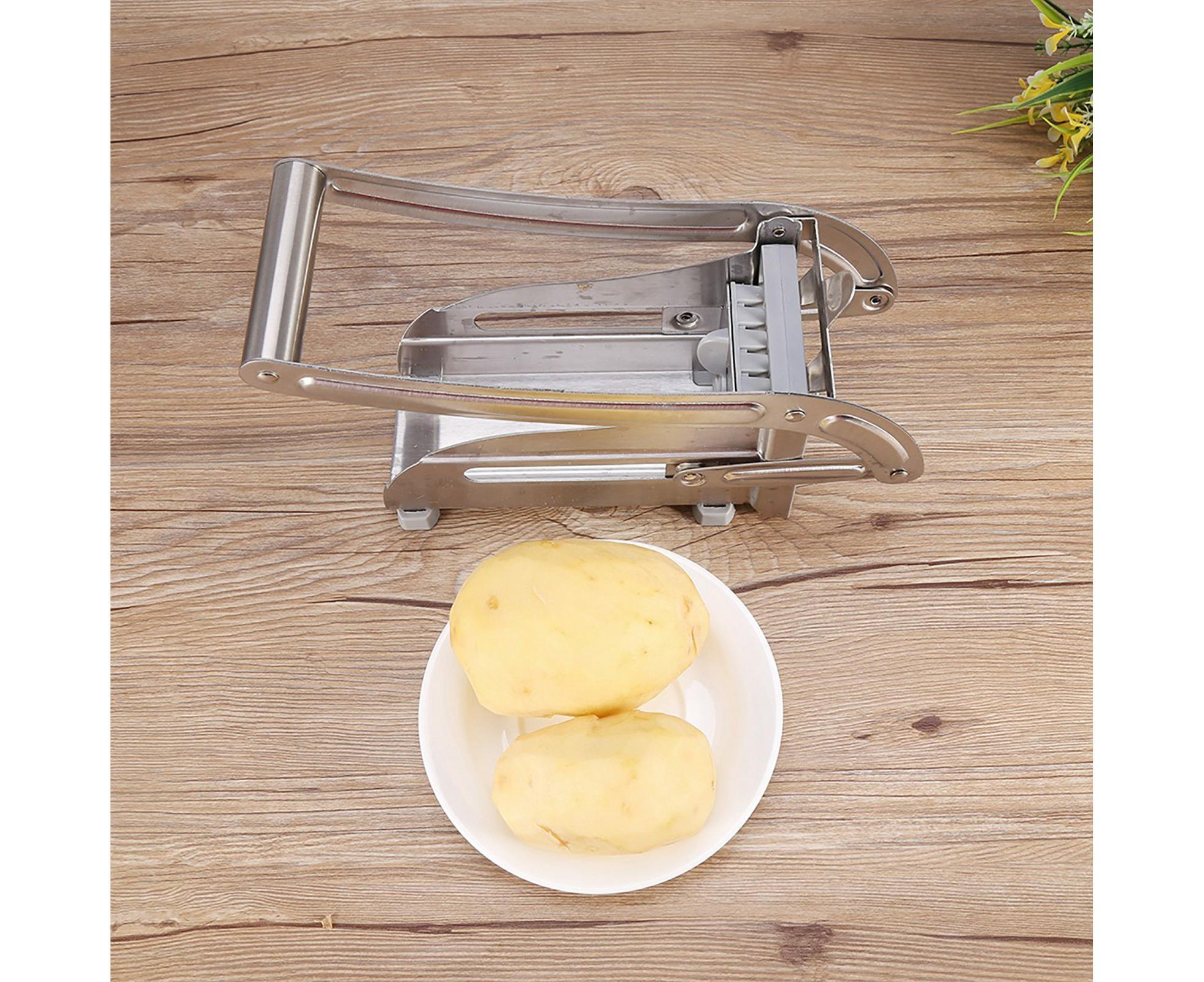Stainless Steel French Fries Cutter Potato Chipper Chopper Maker - Image 7
