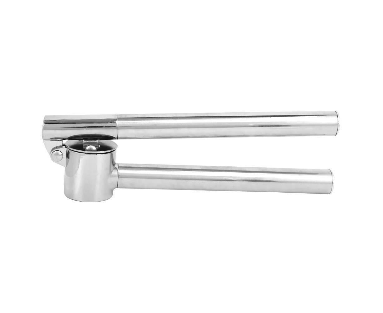 Stainless Steel Manual Food Garlic Press Crusher Mincer Squeezer Household Kitchen Utensils - Image 1