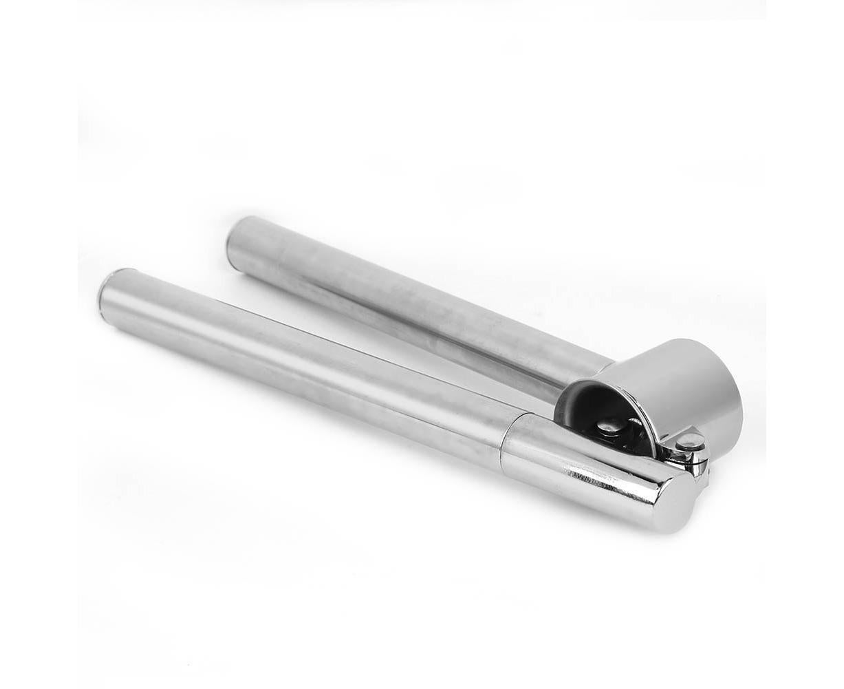 Stainless Steel Manual Food Garlic Press Crusher Mincer Squeezer Household Kitchen Utensils - Image 3