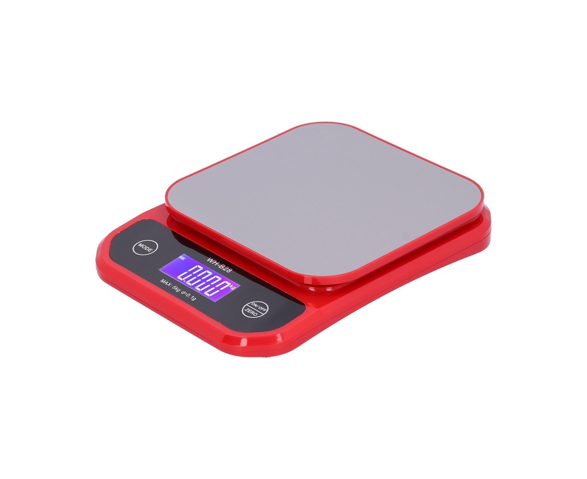 USB Charging Scale Waterproof Kitchen Baking Food Scale Electric Weight Measuring BalanceRed 5kg/0.1g - Image 7