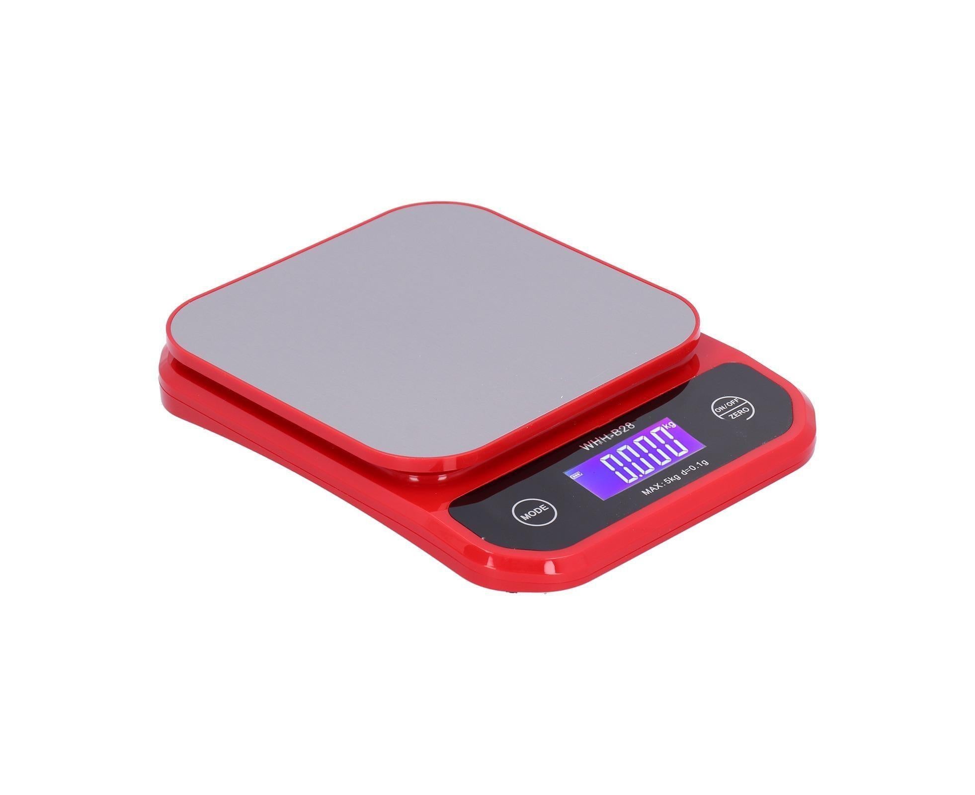 USB Charging Scale Waterproof Kitchen Baking Food Scale Electric Weight Measuring BalanceRed 5kg/0.1g - Image 8