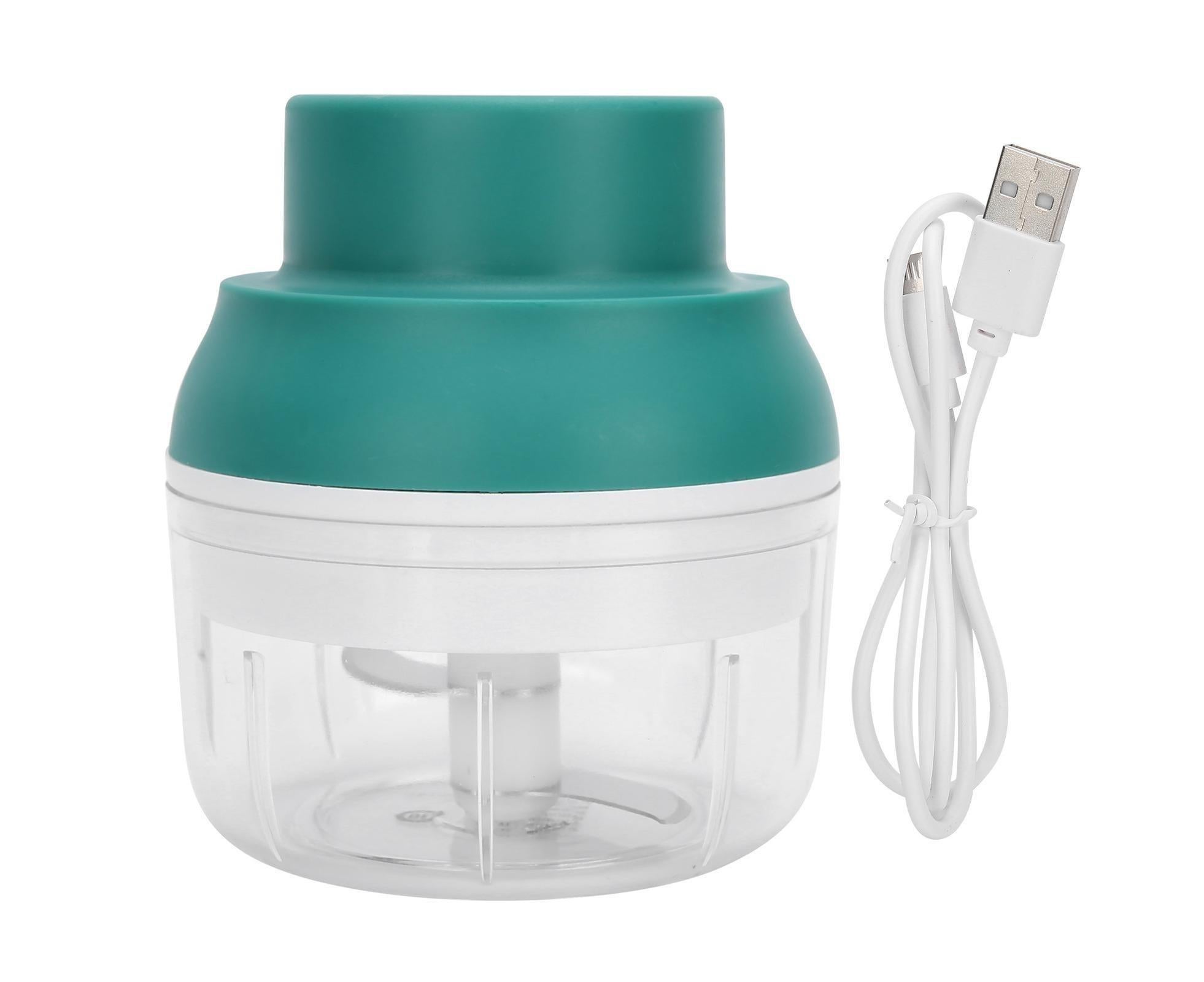 USB Electric Fruit Vegetable Onion Garlic Mincer Cutter Food Chopper Kitchen Supplies100ml - Image 1