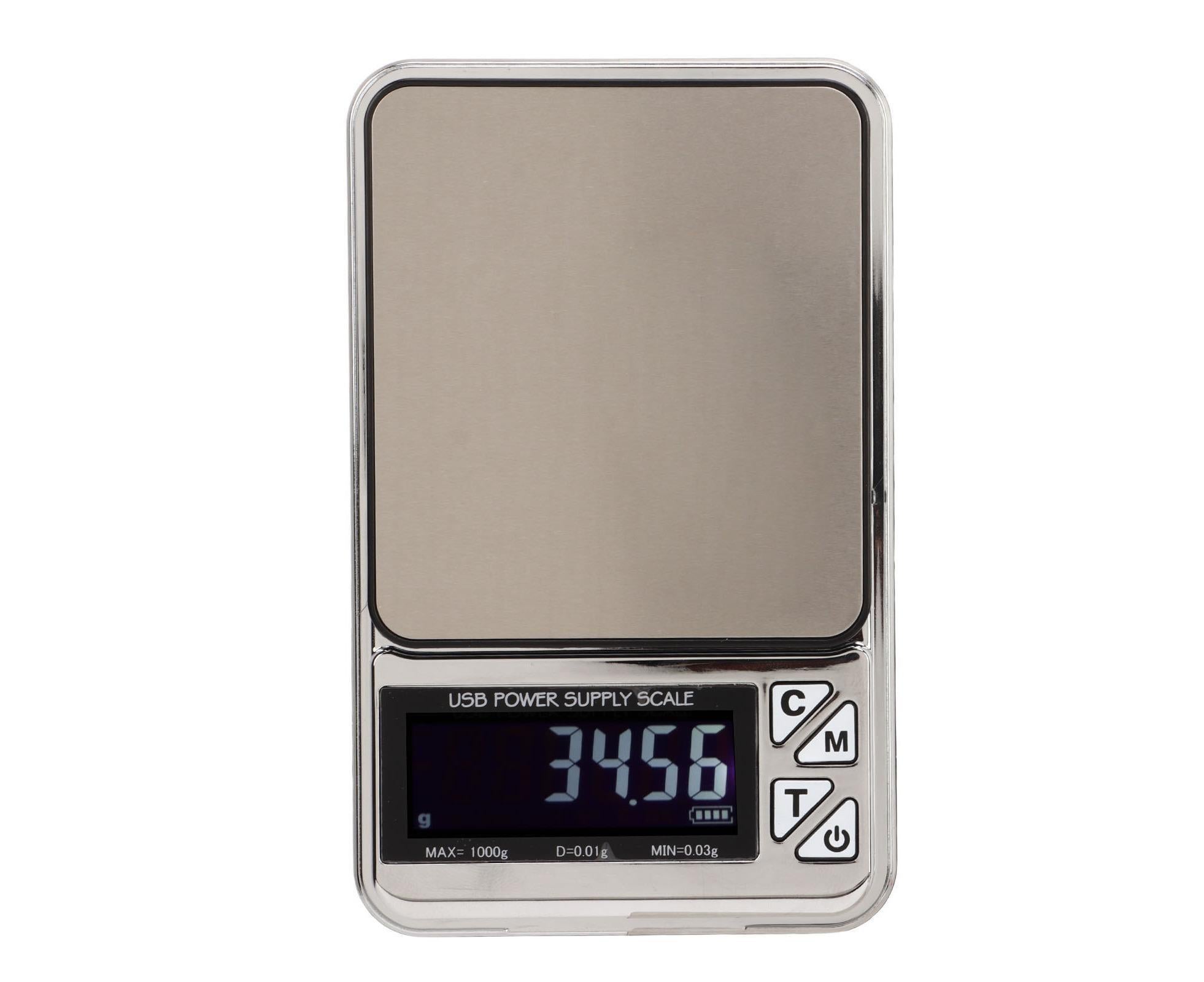 USB Electric Jewelry Flat Weighing Scale Electronic Kitchen Food Coffee Weighing Scale 200mAh - Image 3