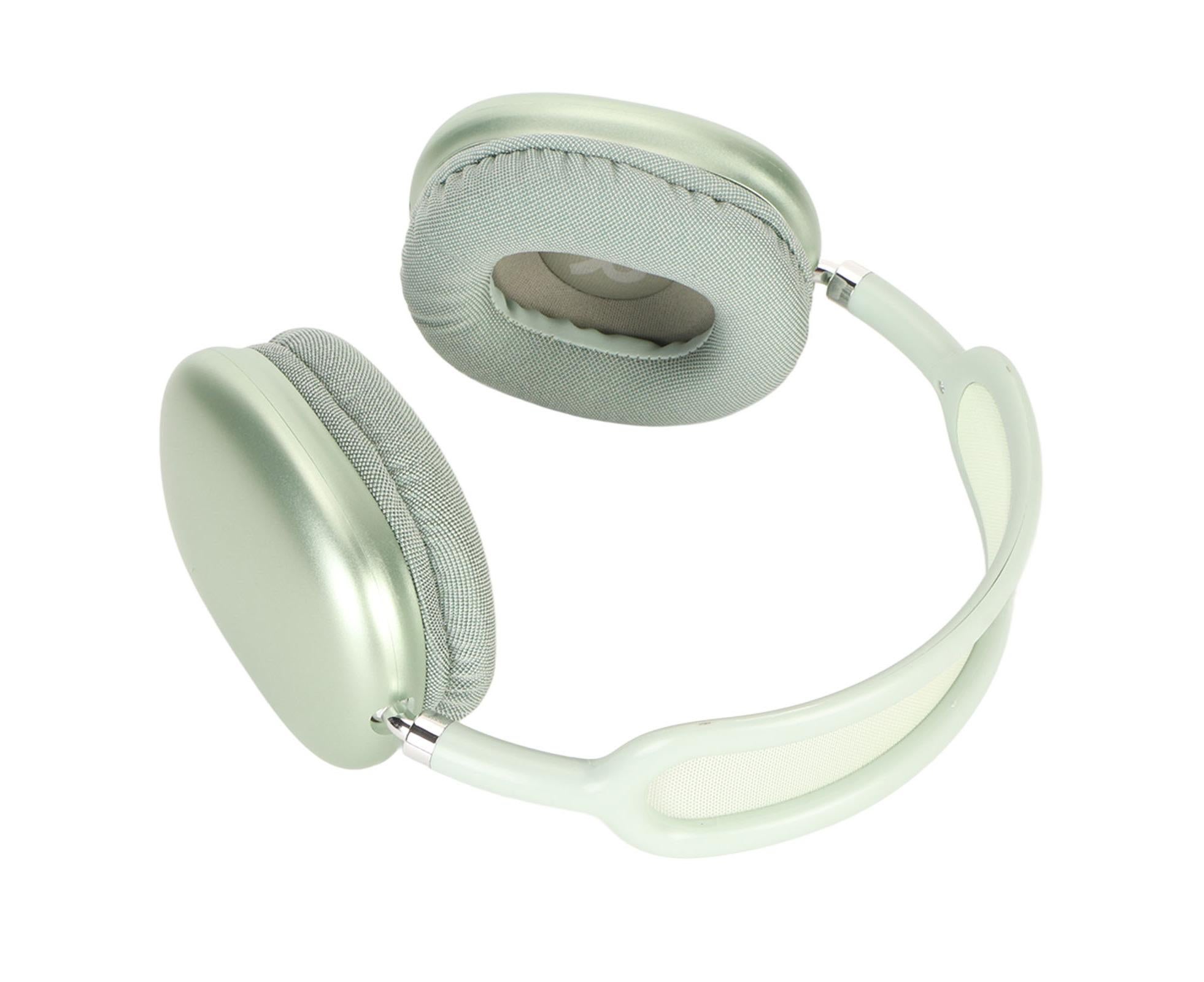 Wireless Bluetooth Headphones Adjustable Foldable Headsets with Microphone for Laptop Phone Work School Travel Sports Green - Image 4