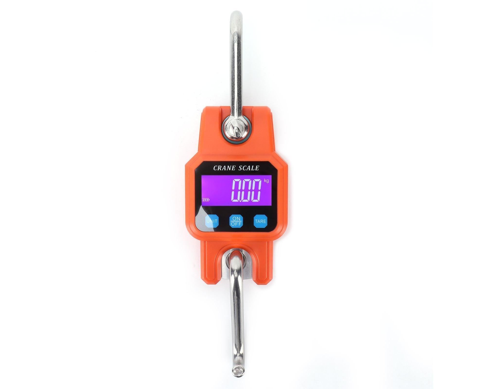 WH-C06 Rechargeable Digital Hanging Scale Mini Crane Scale Electronic Hook Scale for Home(Orange ) - Image 3