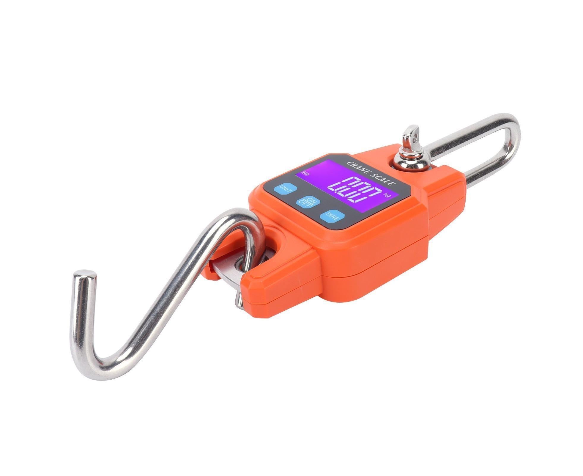 WH-C06 Rechargeable Digital Hanging Scale Mini Crane Scale Electronic Hook Scale for Home(Orange ) - Image 4