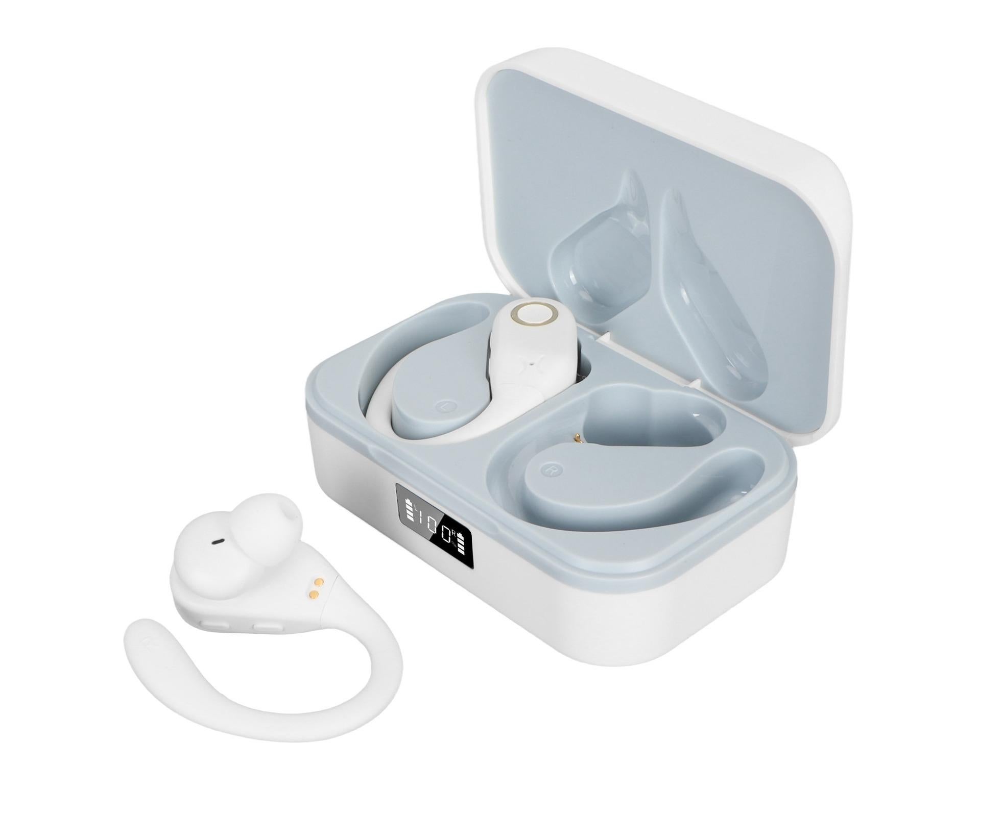 Bluetooth Translator Earbuds 144 Languages Noise Reduction Stereo Wireless Translation Headphones with Charging Case White - Image 4