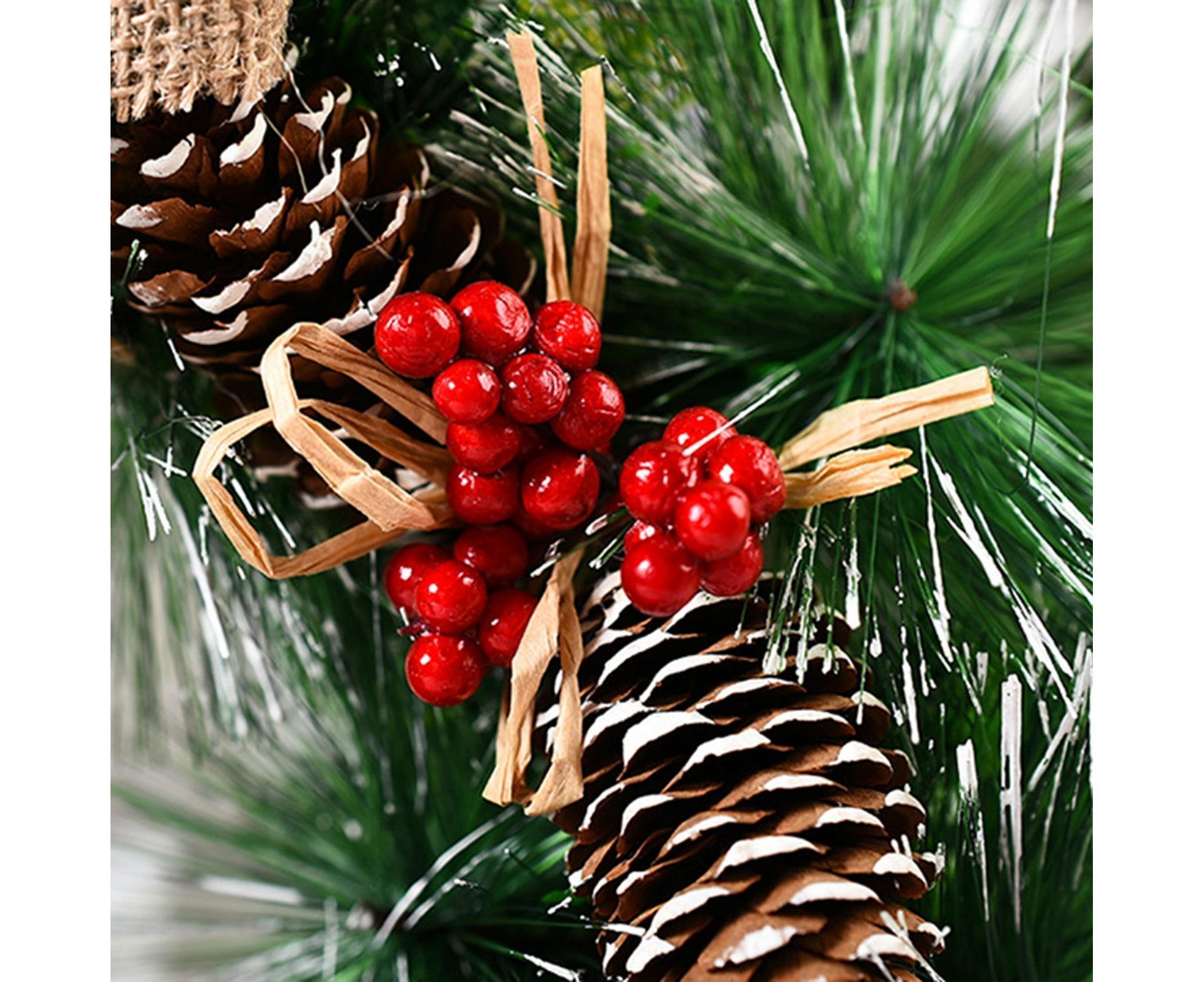 32cm Christmas Wreath, Artificial Christmas Garlands, Christmas Decoration, Christmas Ornaments - Image 3