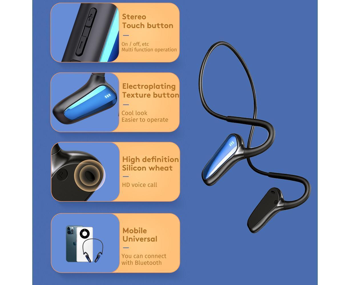 Sports Wireless Headphones - Waterproof - Bluetooth Earbuds for Running Walking Cycling - Image 4