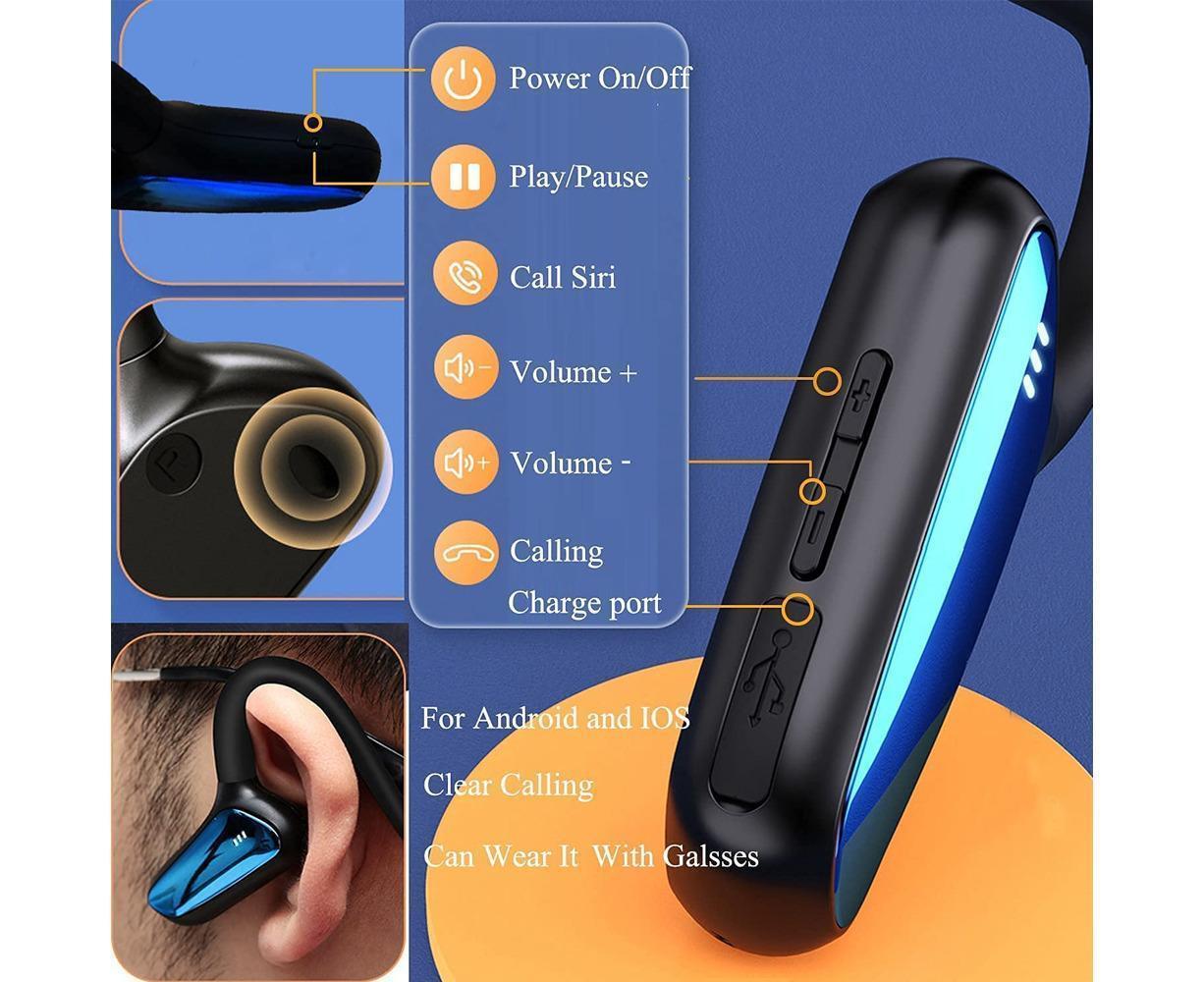 Sports Wireless Headphones - Waterproof - Bluetooth Earbuds for Running Walking Cycling - Image 5