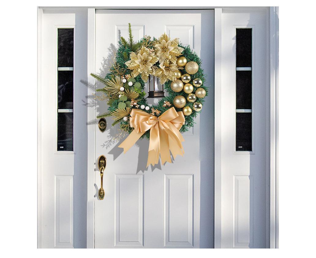 40cm Nativity Scene Christmas Wreath, Christmas Decorations, Artificial Christmas Wreath - Image 7