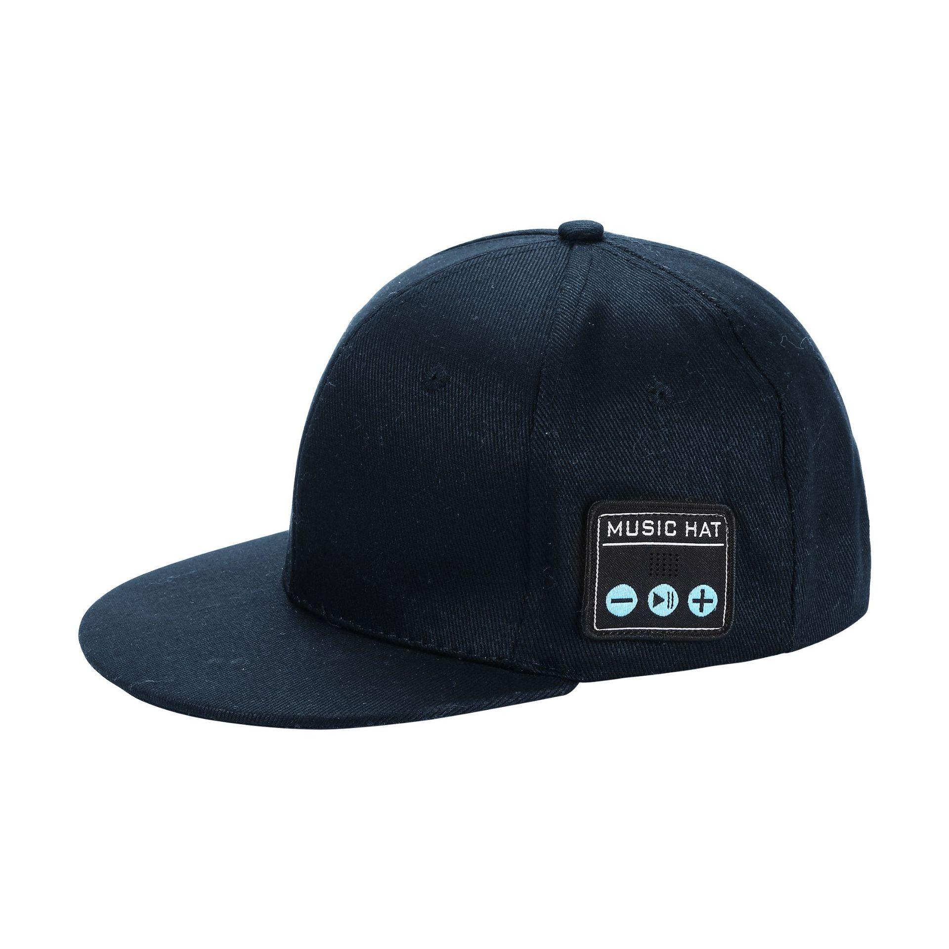 Dark Blue Wireless Bluetooth Hat - Sports Cap with Dual Speakers, Bluetooth 5.4,Outdoor Music Hat for Running,Jogging,and Sports - Image 1