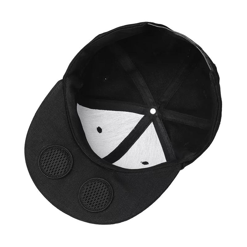 Dark Blue Wireless Bluetooth Hat - Sports Cap with Dual Speakers, Bluetooth 5.4,Outdoor Music Hat for Running,Jogging,and Sports - Image 3