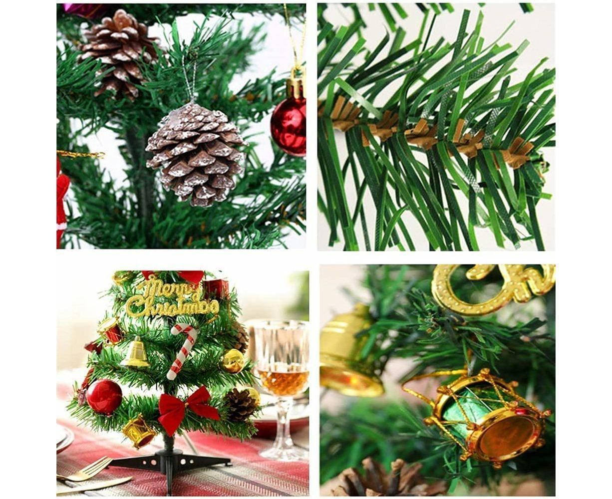 30Cm Mini Christmas Tree, Small Illuminated Christmas Tree,Mini Christmas Tree With Led Fairy Lights, Christmas Tree, Small Artificial Christmas Tree - Image 4