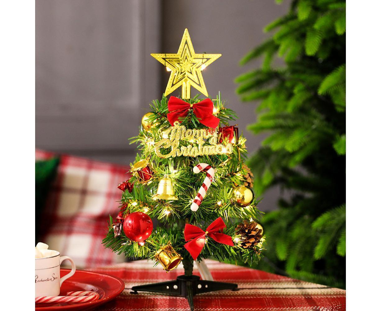 30Cm Mini Christmas Tree, Small Illuminated Christmas Tree,Mini Christmas Tree With Led Fairy Lights, Christmas Tree, Small Artificial Christmas Tree - Image 7