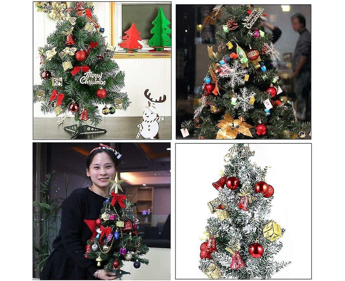 32 Christmas Tree Decoration Balls Christmas Tree Decoration Gift Box Christmas Tambourine Letter - Image 5