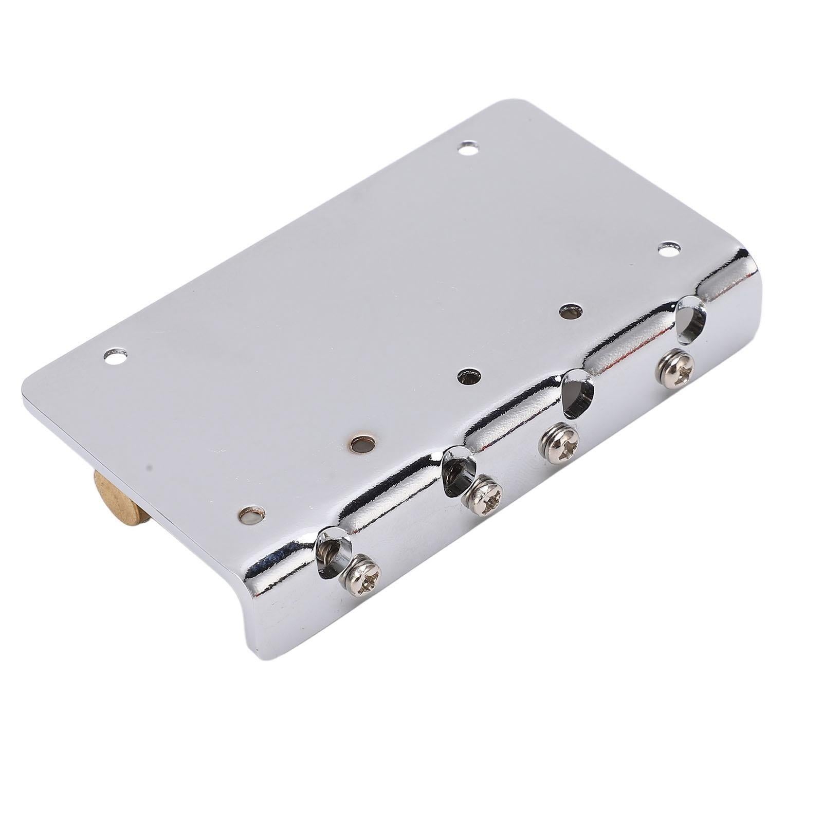 4 String Bass Bridge Assembly Robust Simple Installation Copper Guitar Bridge Saddle For Maintenance - Image 3