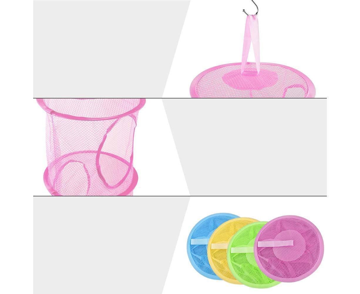 4-Storey Plush Storage Room, Foldable Space-Saving Storage Basket, Suitable For Babies Room, Bathroom, Balcony - Image 3