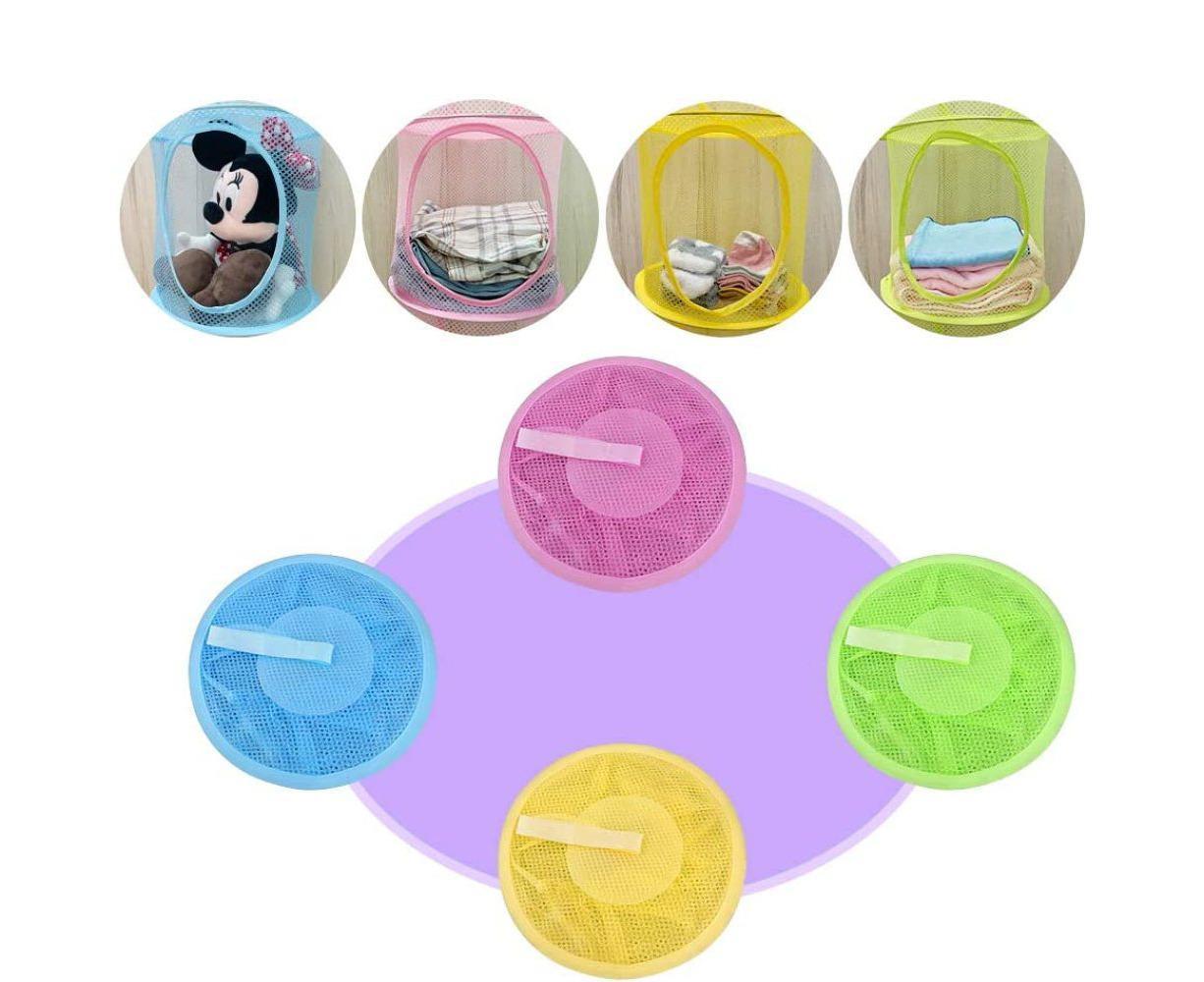 4-Storey Plush Storage Room, Foldable Space-Saving Storage Basket, Suitable For Babies Room, Bathroom, Balcony - Image 4