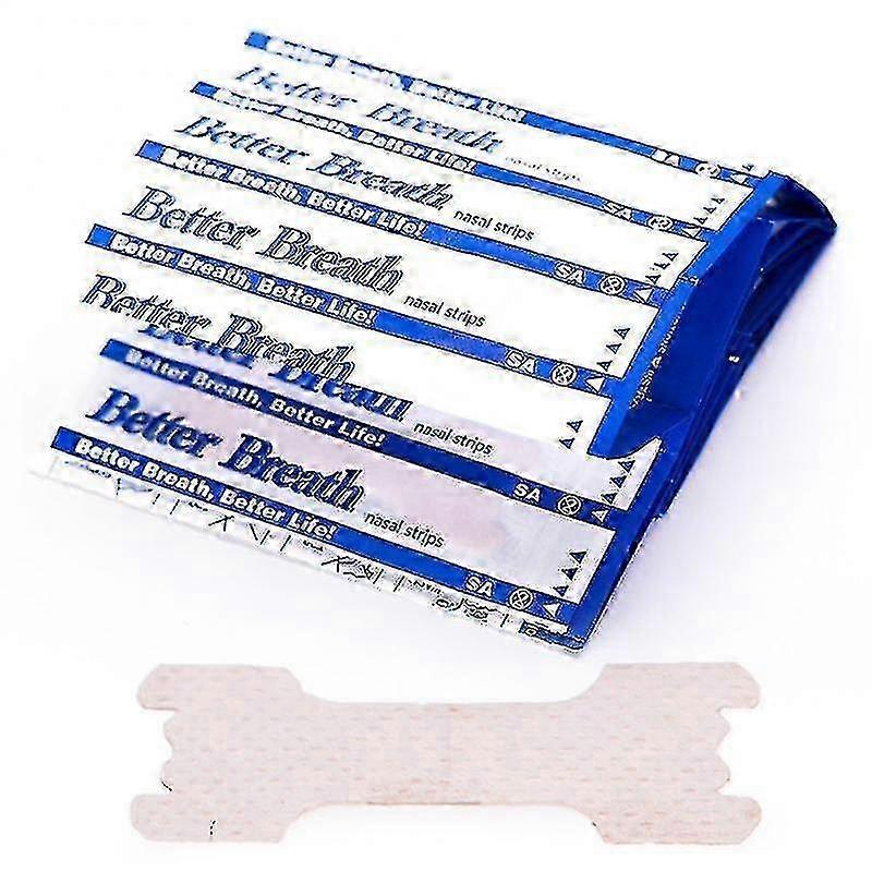 50pcs Nasal Strips Anti Snoring Improve Breath Stickers Nose Ventilation Pads Stop Snoring - Image 1