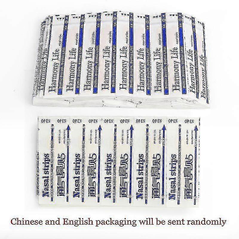 50pcs Nasal Strips Anti Snoring Improve Breath Stickers Nose Ventilation Pads Stop Snoring - Image 4