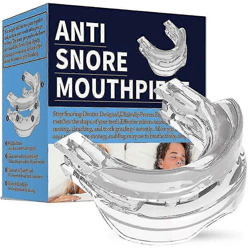 Adjustable Anti Snoring Mouthpiece Guard Anti Snore Sleep Apnea Teeth Grind - Image 4