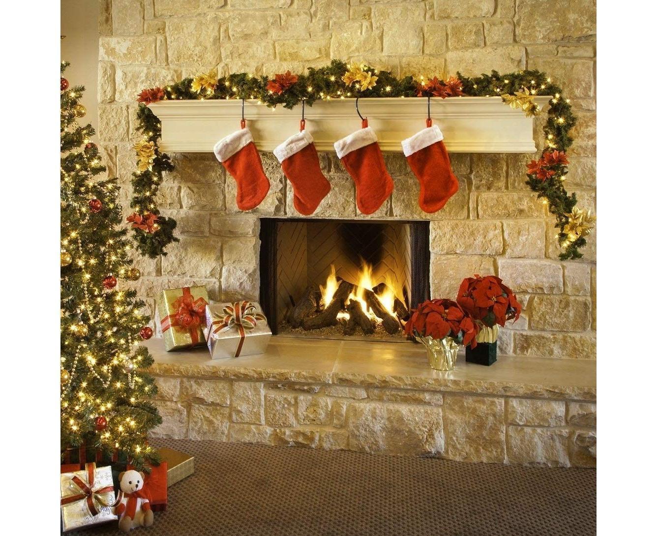 Christmas Wreath Decoration 8.9 Ft Christmas Wreath Artificial Tree Wreath, Suitable for Outdoor and Indoor Non-light Green - Image 4