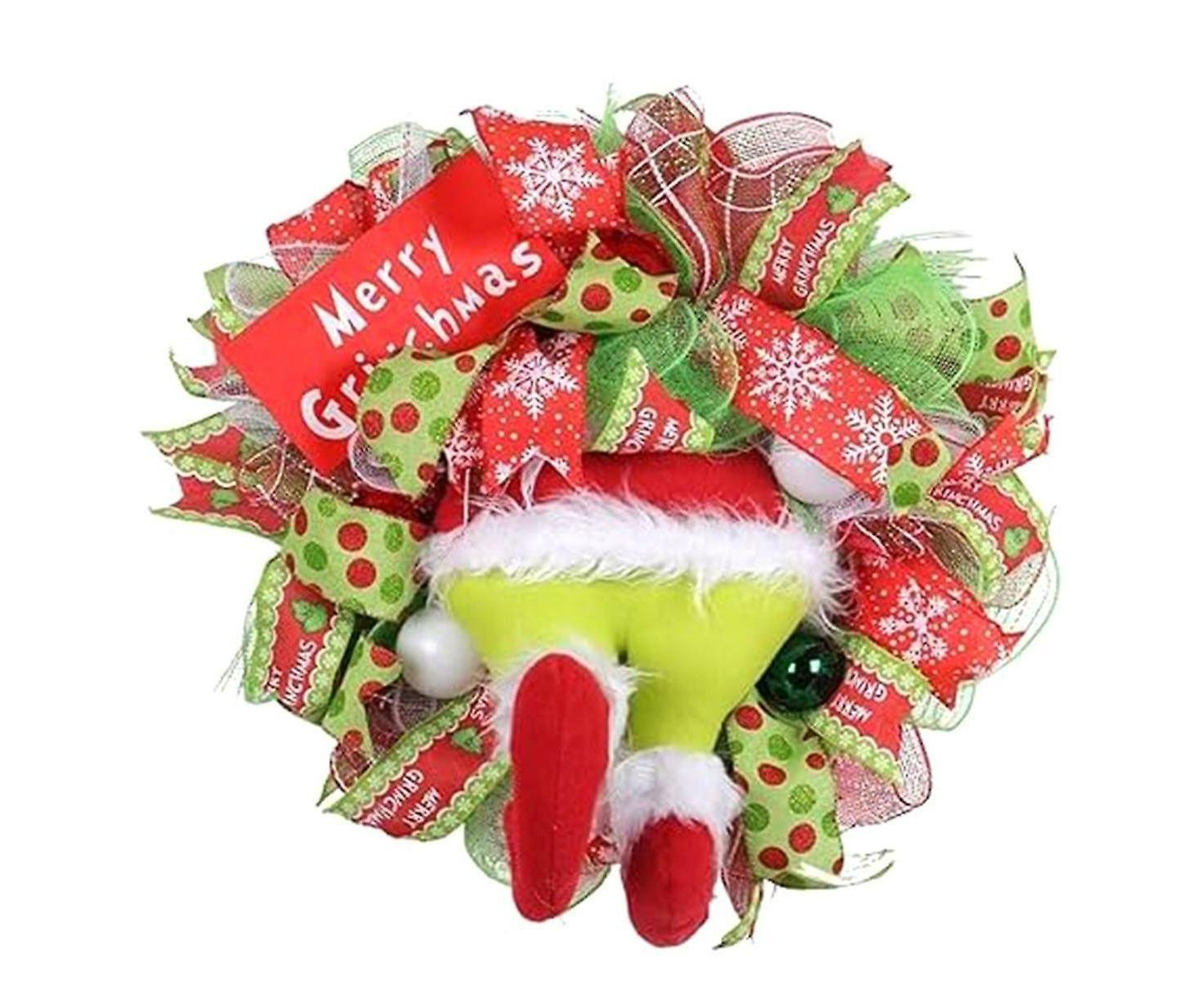 Christmas Wreath,artificial Christmas Wreath, Christmas Front Door Wreath, Outdoor Christmas Wreath - Image 1