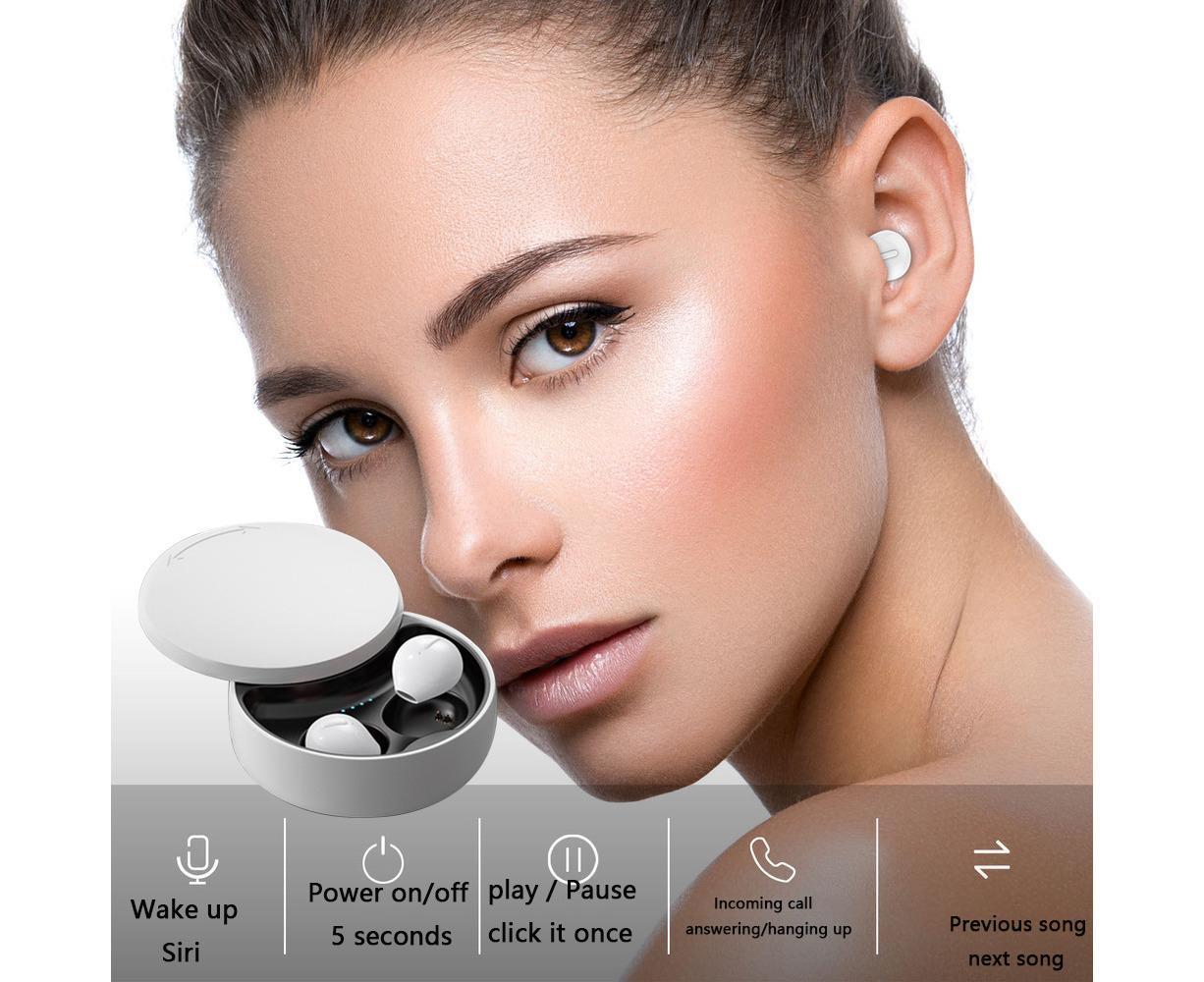 Smallest True Wireless Earbuds,Mini Bluetooth 5.0 Headphones - Image 5
