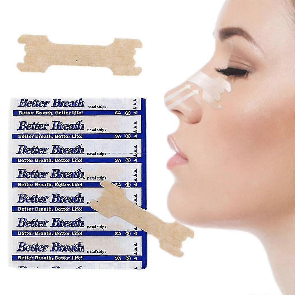 Nasal Strips For Snore Relief - Breathe Better, Sleep Better, 55mm X 16mm - Image 1