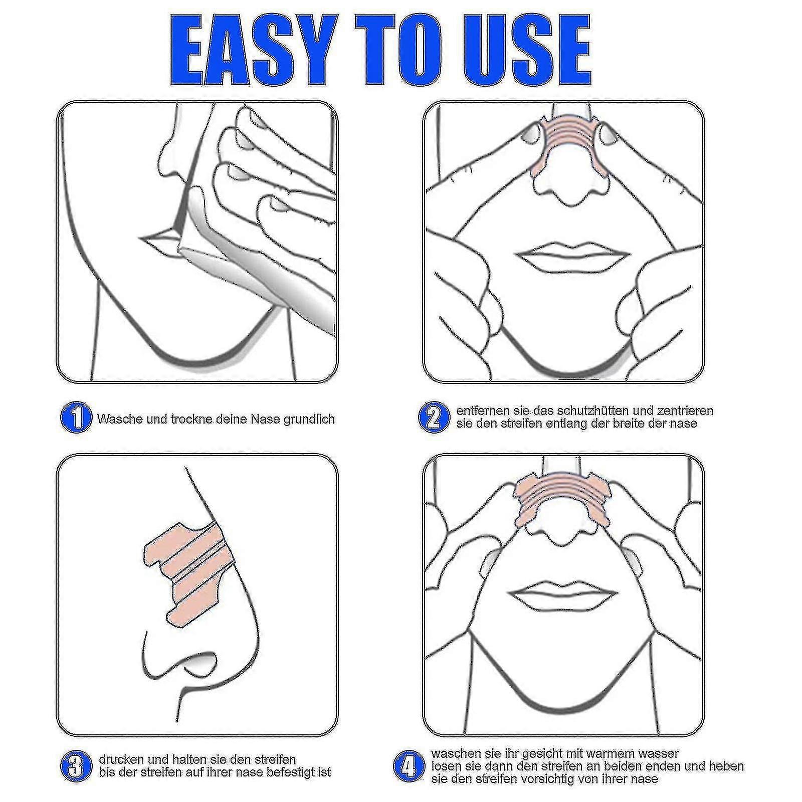 Nasal Strips For Snore Relief - Breathe Better, Sleep Better, 55mm X 16mm - Image 5