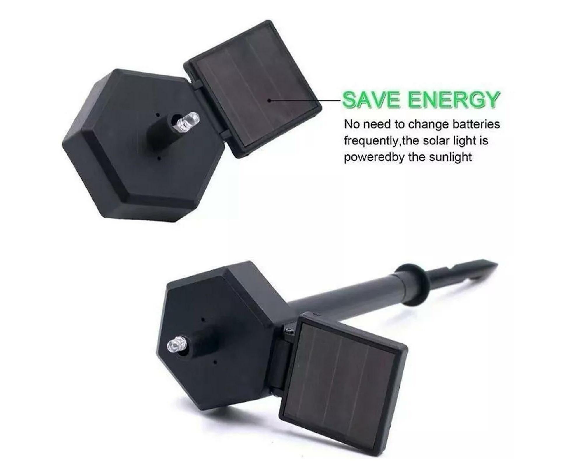 Led Solar Lights Christmas Tree Stake Lights Outdoor Garden Lights Christmas Decoration - Image 4