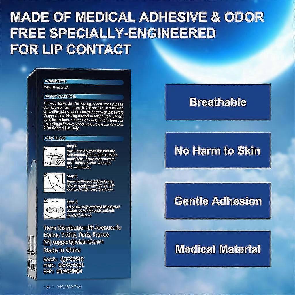 Sleep Strips Mouth Tape For Better Breathing Relief - Image 4