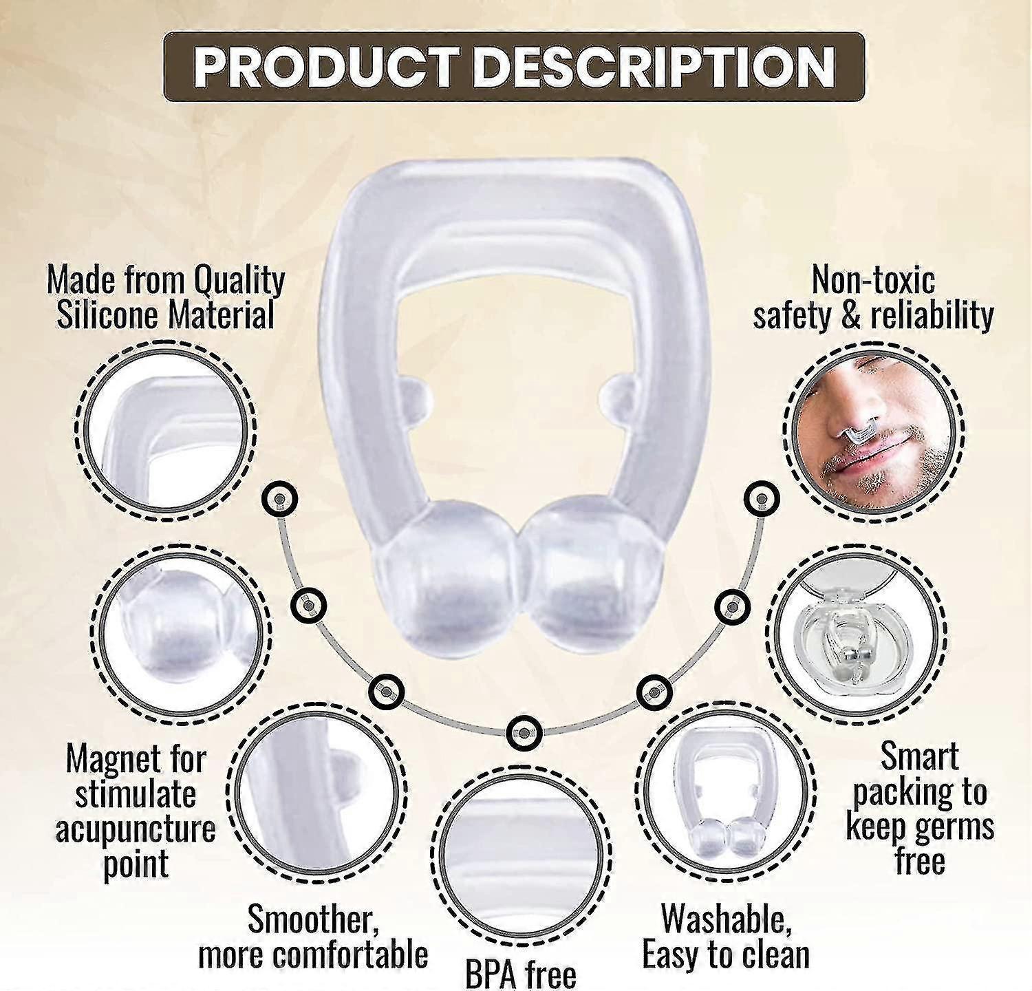 Stop Snores With Reusable Anti Snoring Devices - Snore Stopper For Women And Men - Image 2