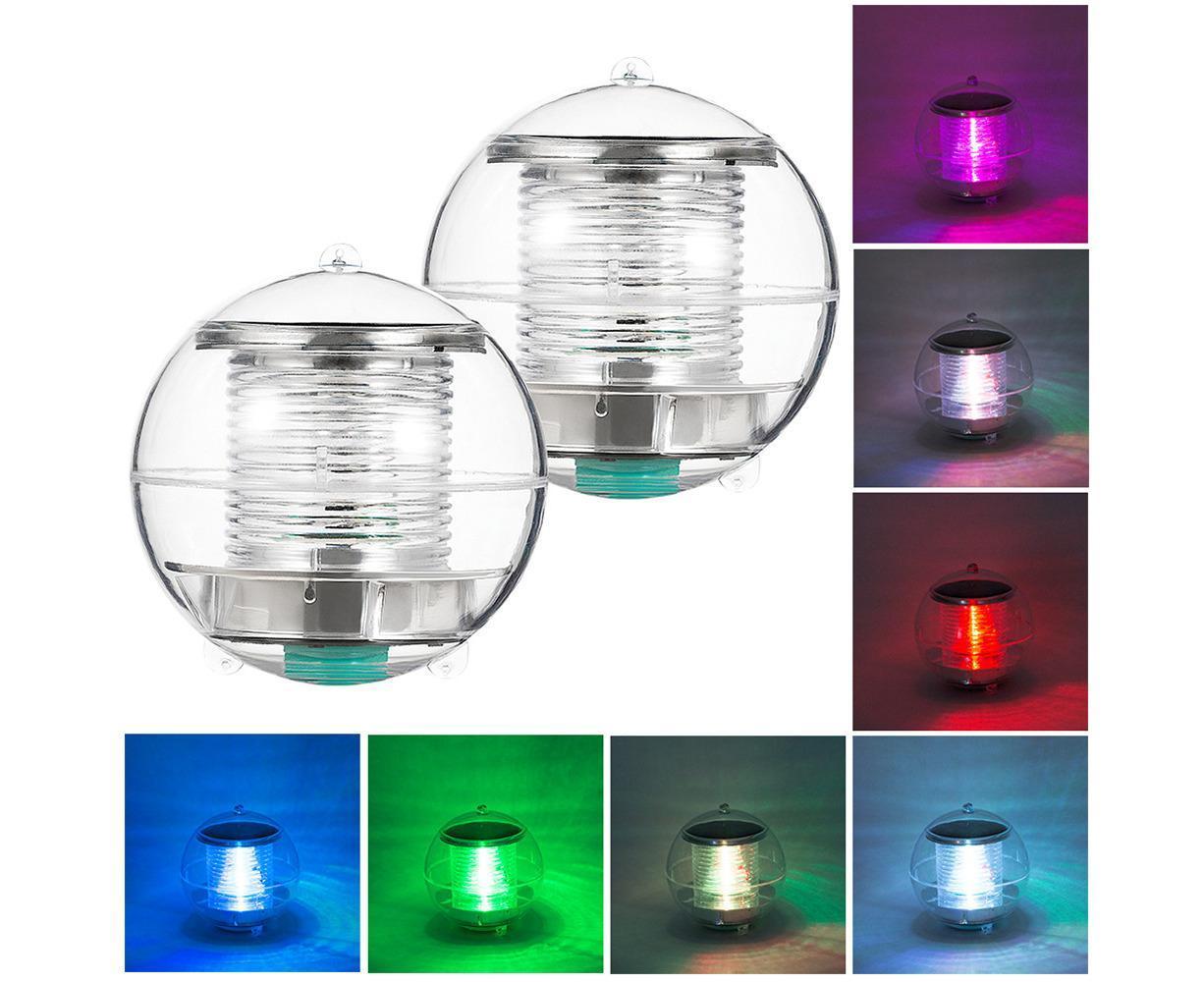 Solar Waterproof Pool Lights Floating Night Light With Color Changing - Image 2