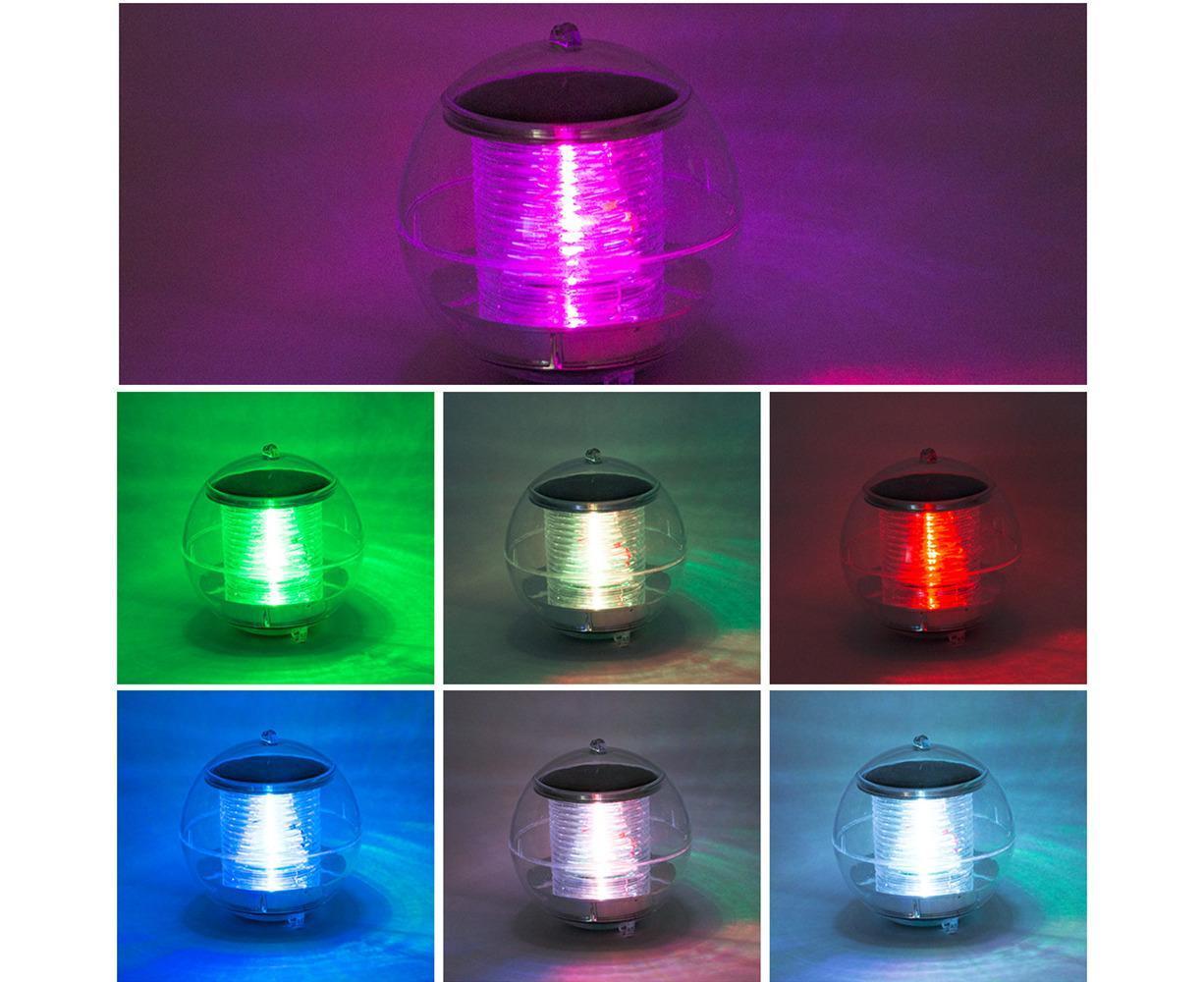 Solar Waterproof Pool Lights Floating Night Light With Color Changing - Image 4