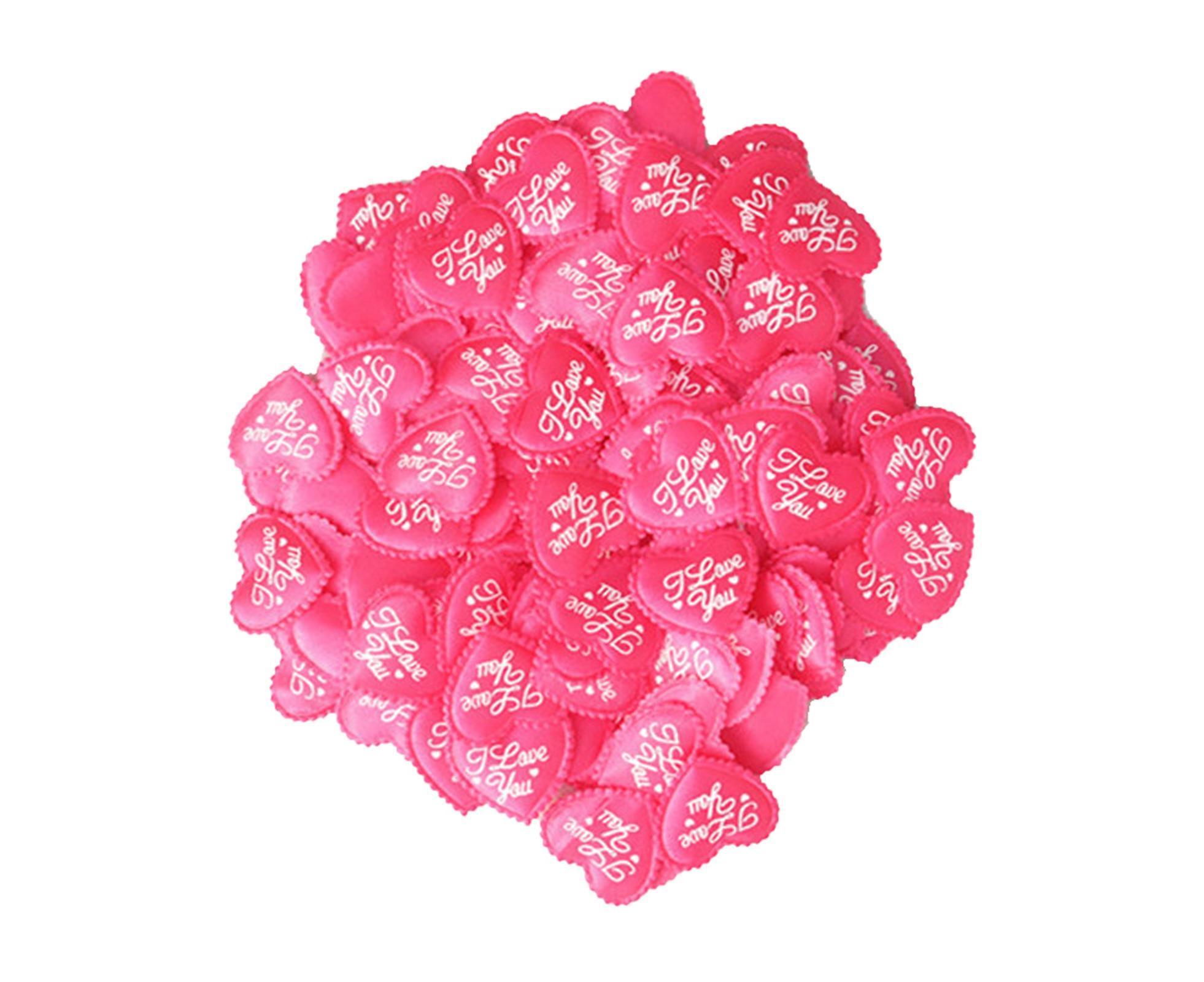 Sponge Heart Shaped Confetti Throwing Petals Wedding Valentine Gift Home Decor - Pink - Image 6