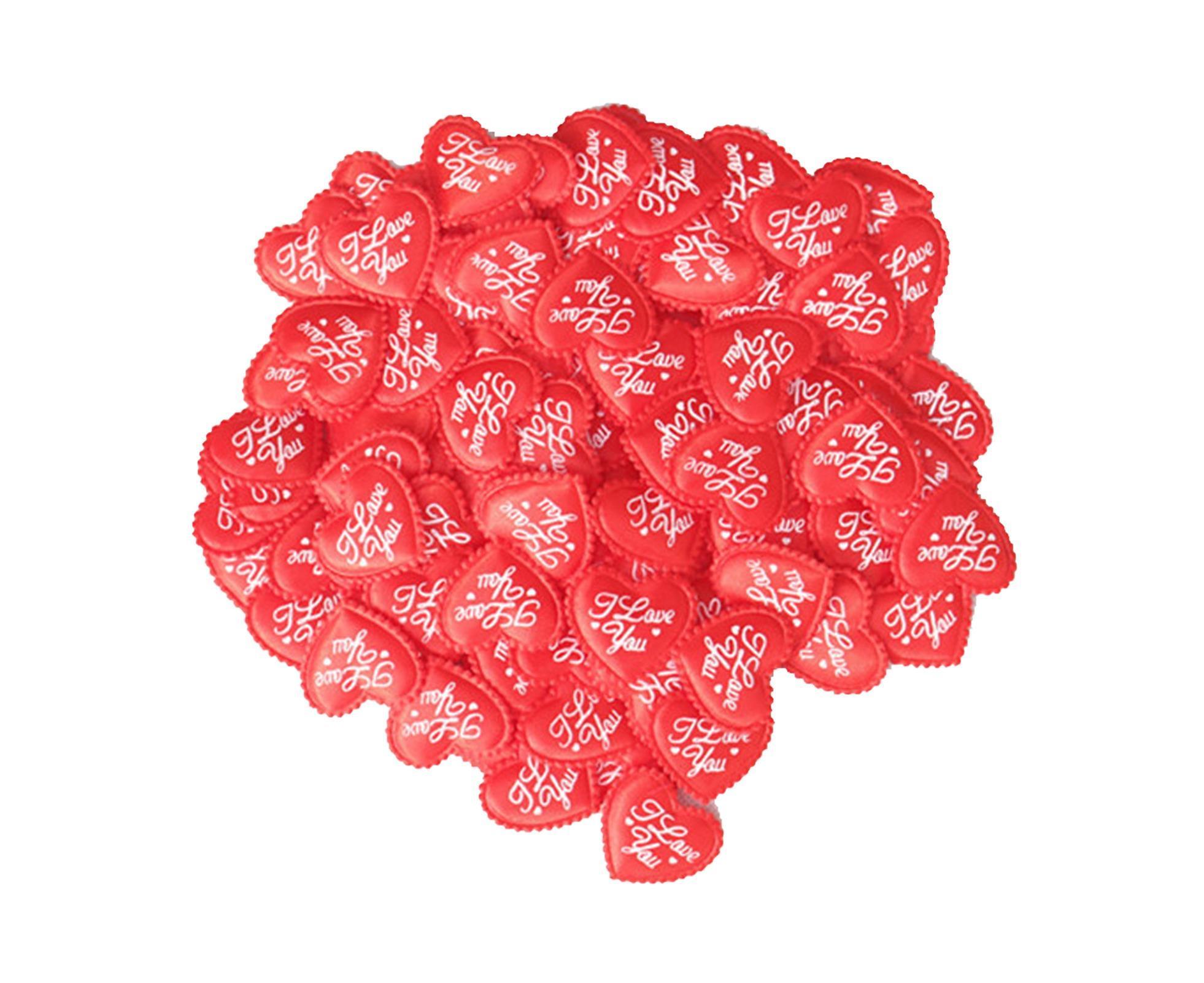 Sponge Heart Shaped Confetti Throwing Petals Wedding Valentine Gift Home Decor - Pink - Image 7