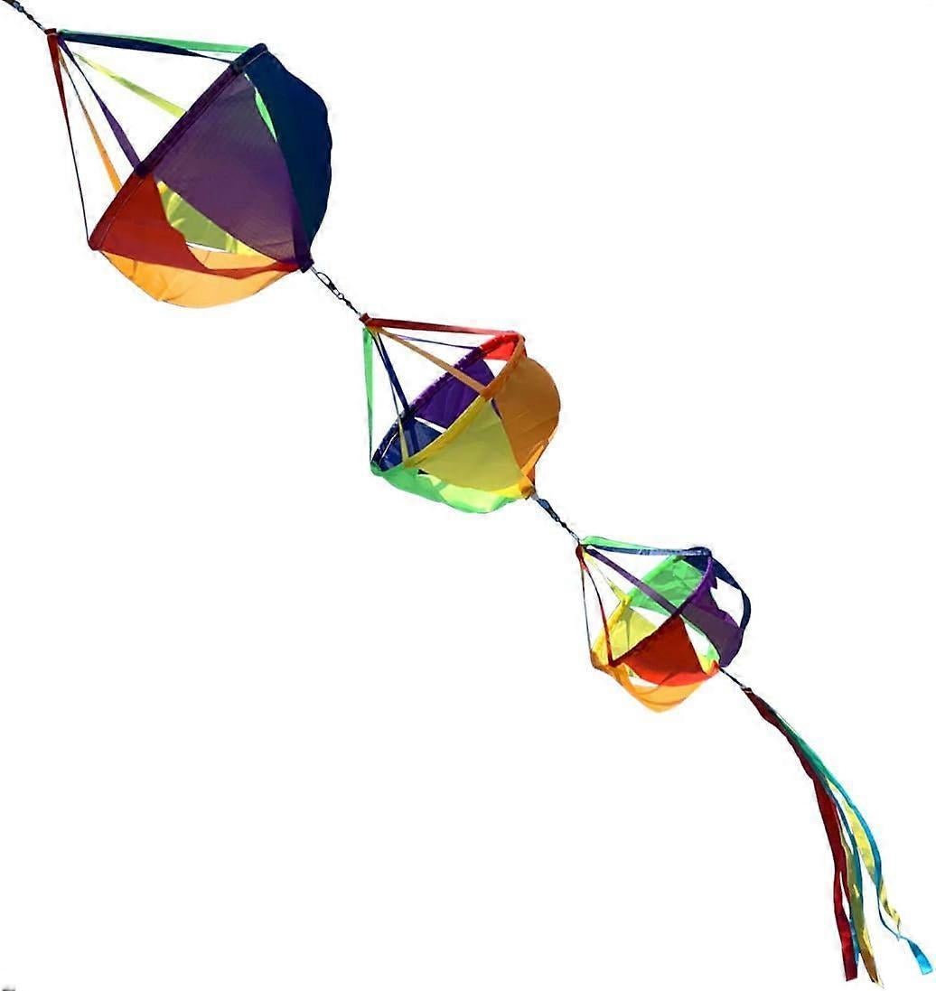 Fashion Windsocks Wind Twister Spinners Rainbow Kite Socks Flag Garden Yard Decoration - Image 1
