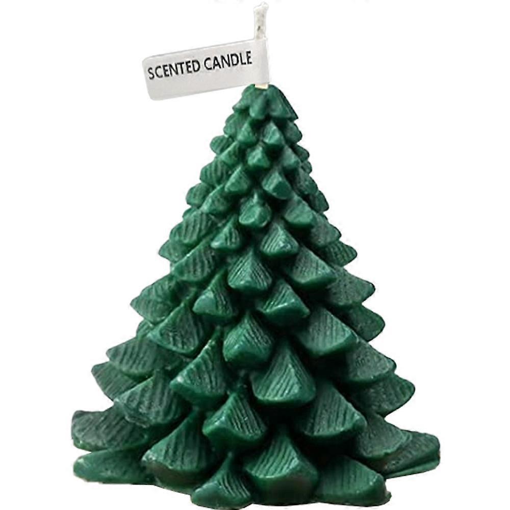 Christmas Candles Christmas Tree Candles Gifts for Christmas Decoration Home Decoration Party Bedroom Decoration - Image 1