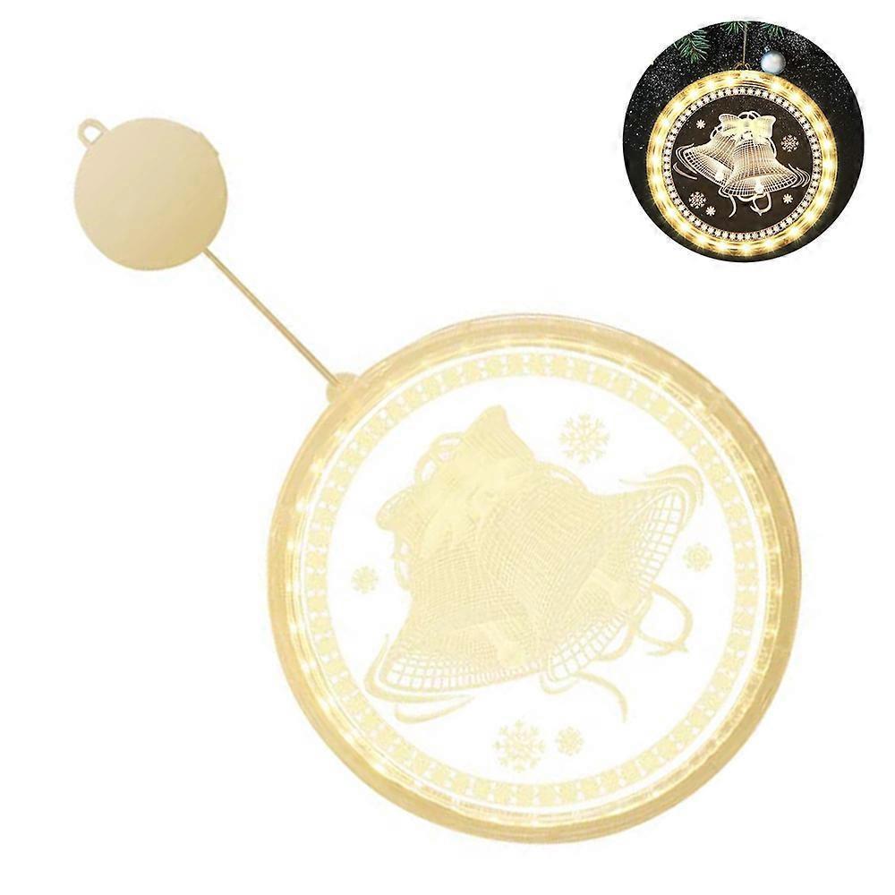 Christmas Decorative String Lights for Window, Acrylic LED Night Lights for babies-16cm - Image 1