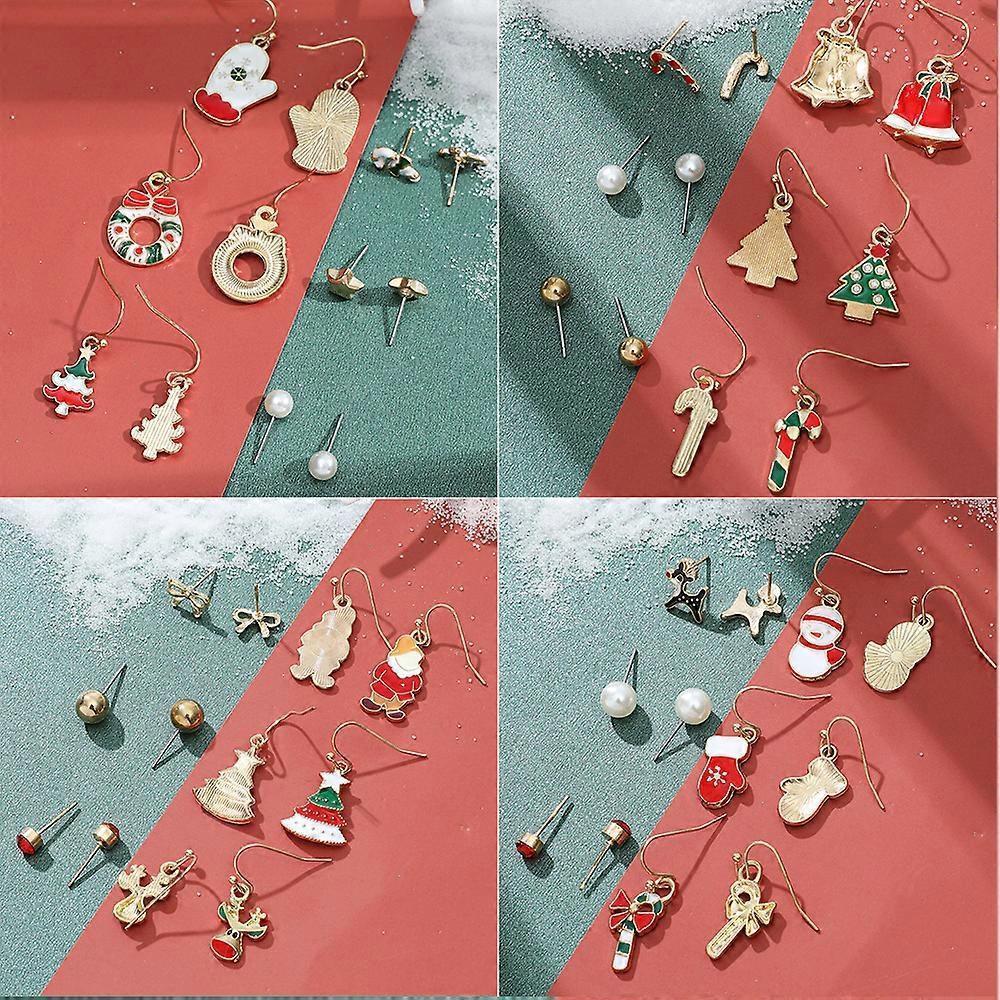 Christmas Earrings for Women Cute Party Jewelry Xmas Gifts for babies Teen Girls - Image 3