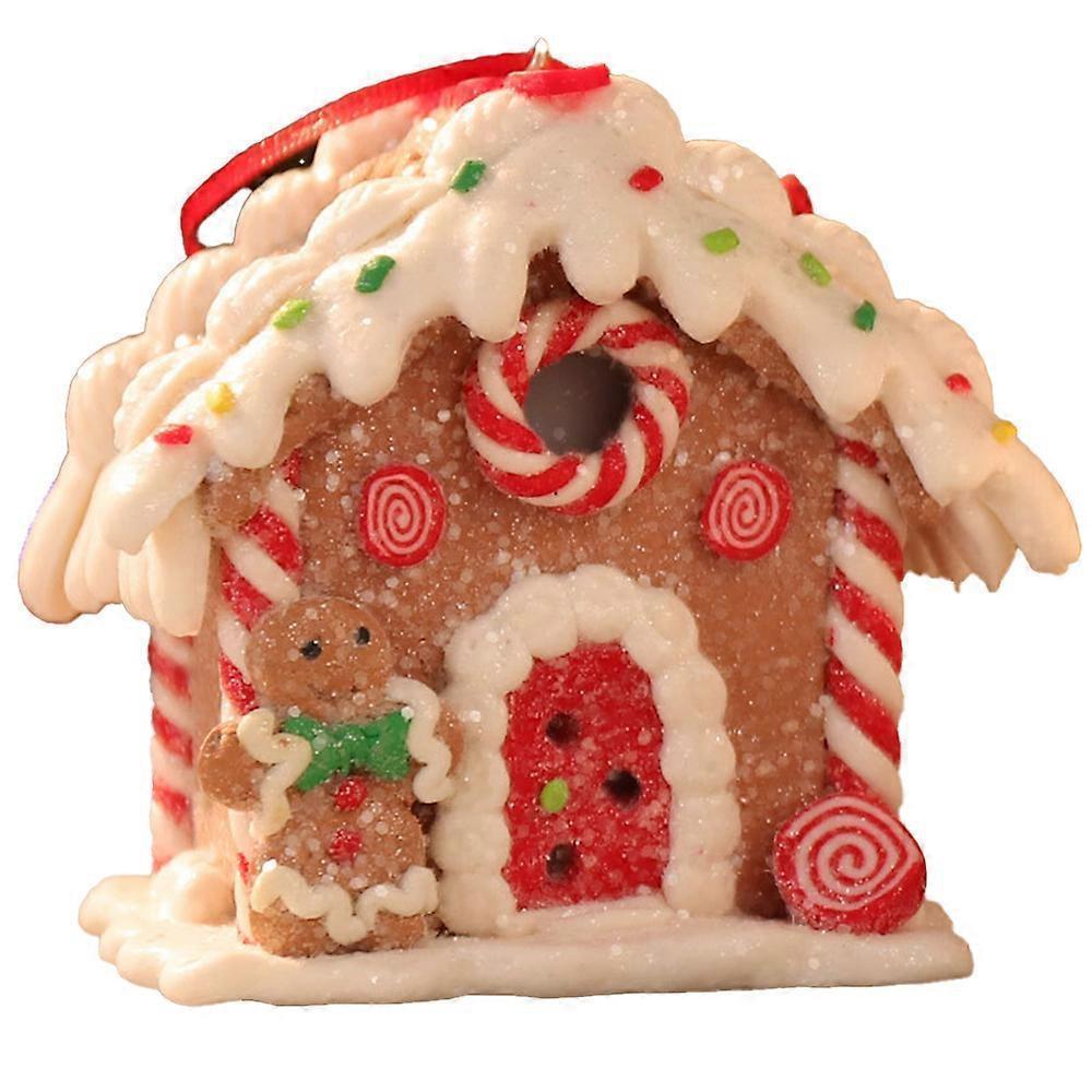 Christmas Scene Village Houses LED Lighted Christmas Buildings - Image 1