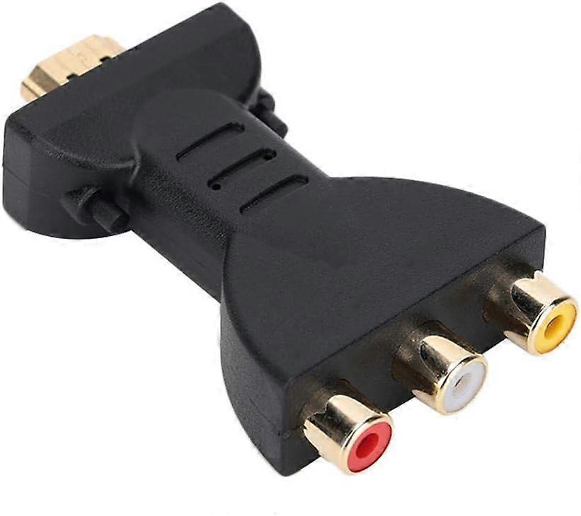 HDMI to RGB audio video converter to RCA component converter 1080P audio and video sync adapter - Image 1