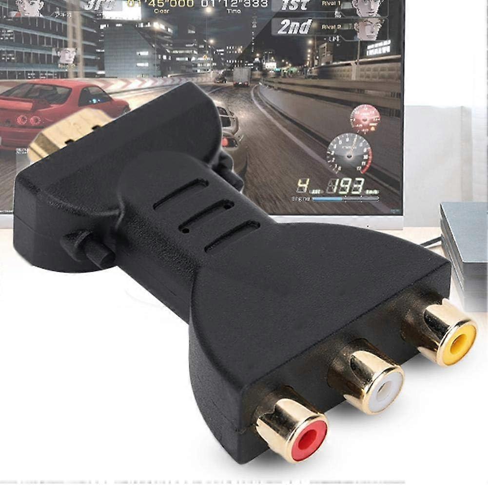 HDMI to RGB audio video converter to RCA component converter 1080P audio and video sync adapter - Image 2