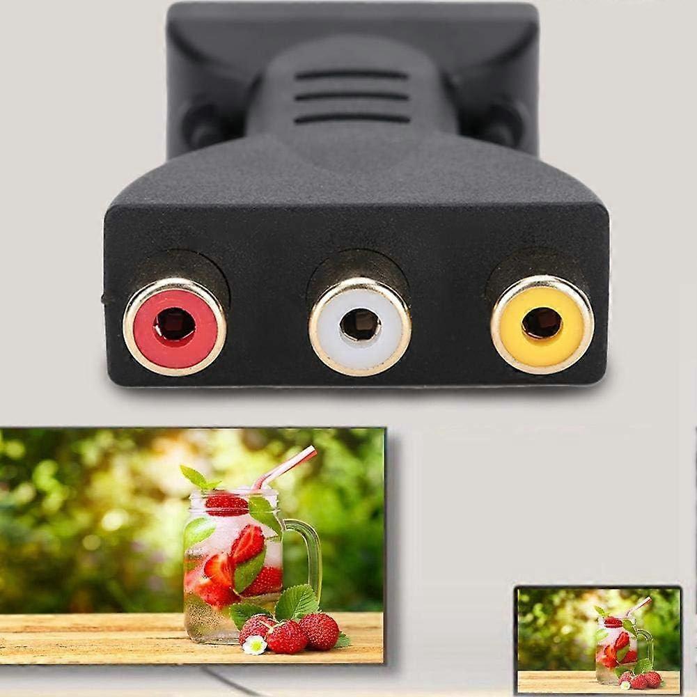 HDMI to RGB audio video converter to RCA component converter 1080P audio and video sync adapter - Image 3