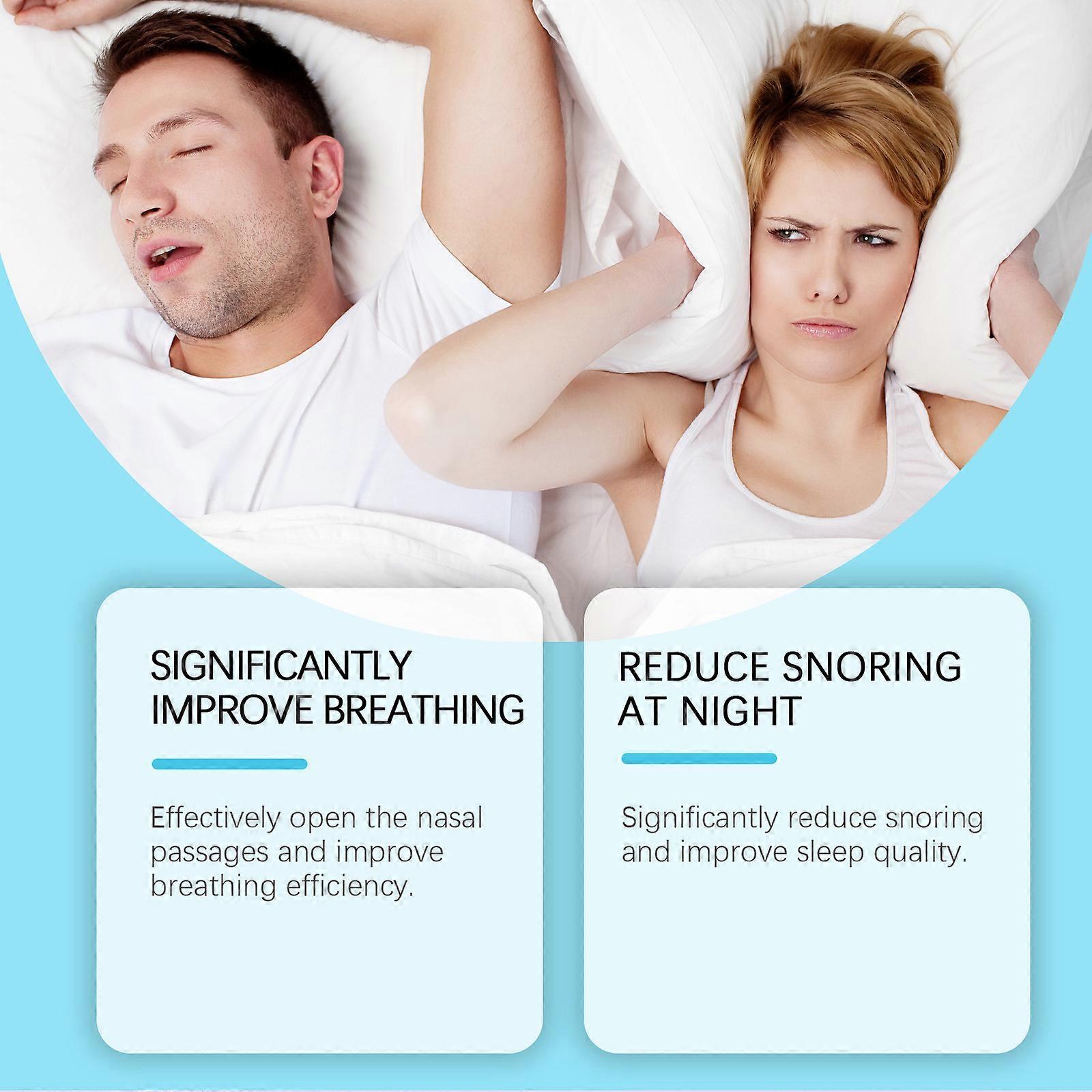 Grip Nose Strips for Breathing Snoring Relief Grip Nose Clip Sleeping Aid - Image 3