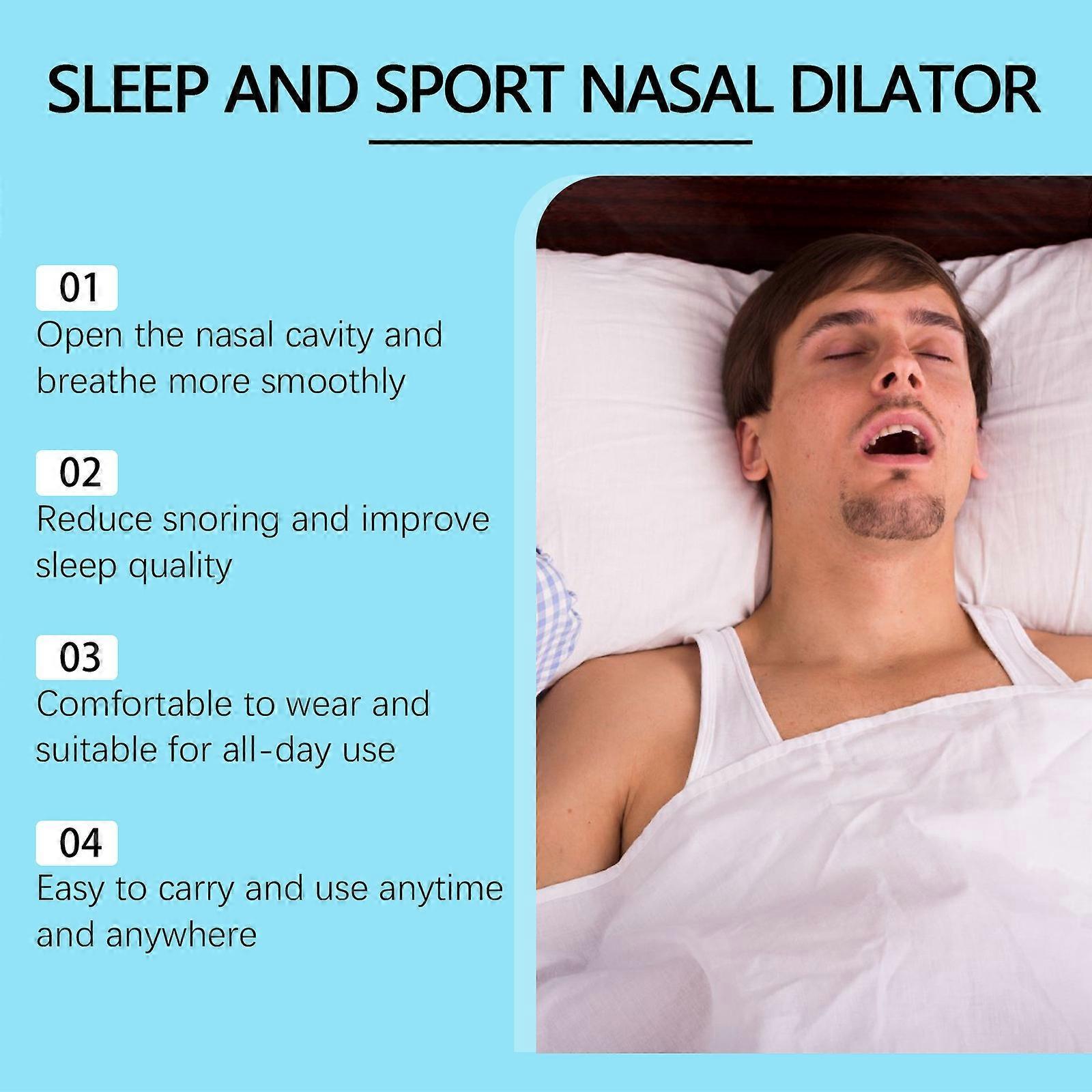 Grip Nose Strips for Breathing Snoring Relief Grip Nose Clip Sleeping Aid - Image 4