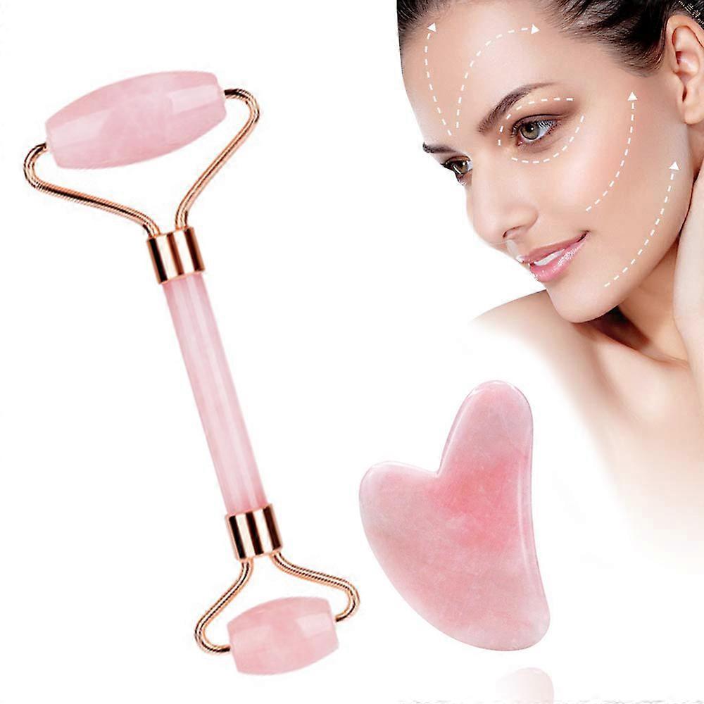 Massager-Pink Crystal Finger Set - Jade Massager - Image 2