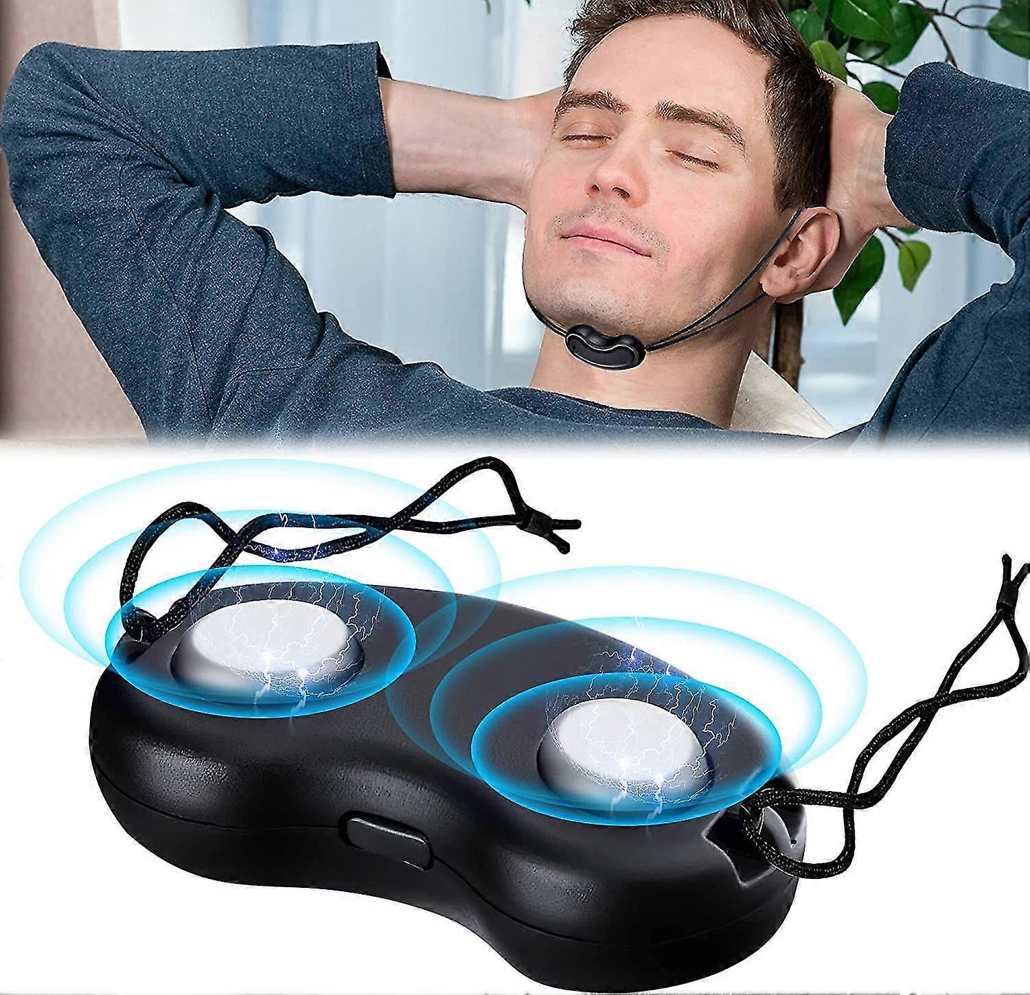 Electric Anti-Snoring Device Sleep Aid V-Face Beauty Device Deep Sleep Solution - Image 1